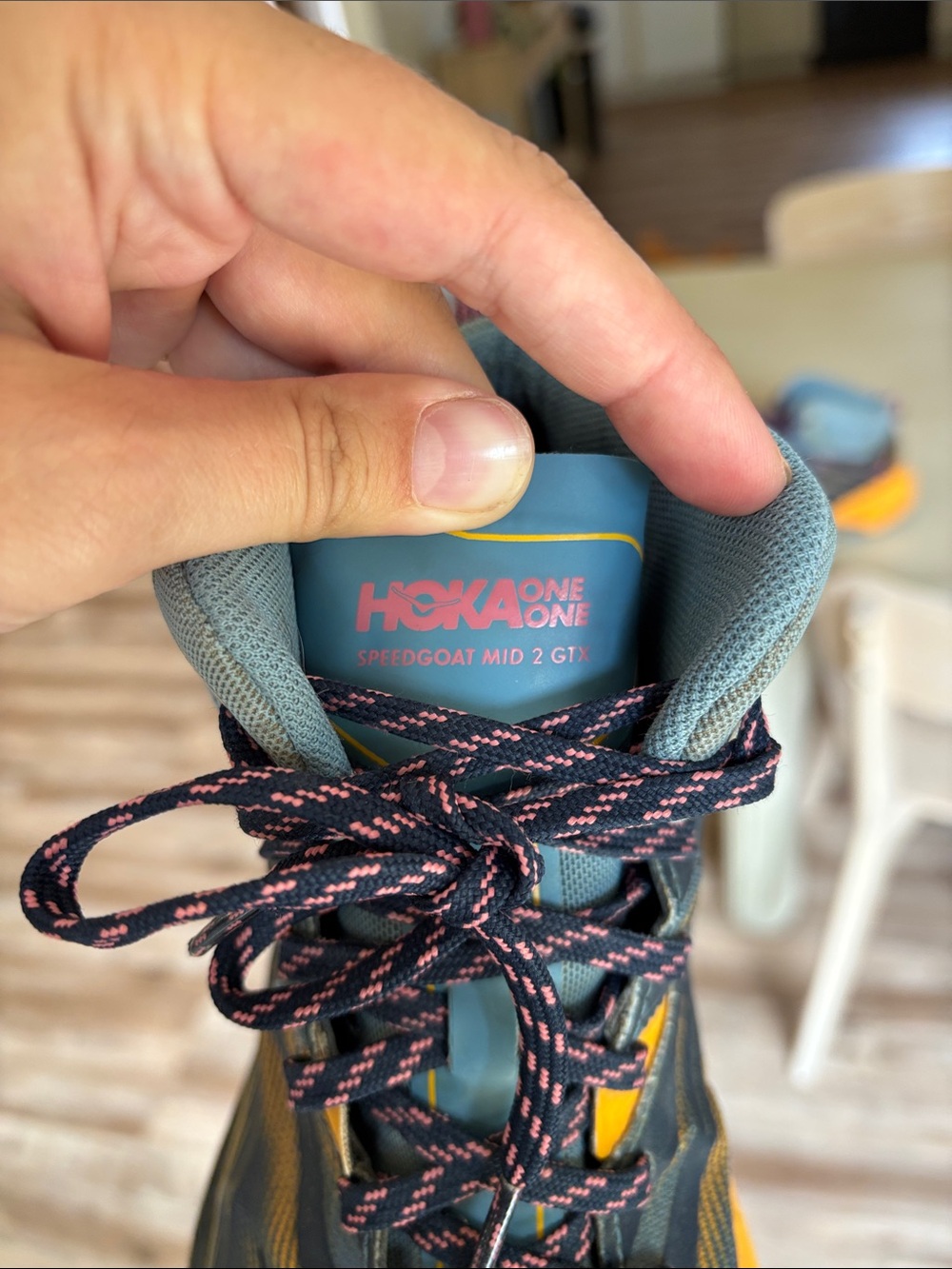 Hoka One One Speedgoat Mid 2 GTX Waterproof Trail Shoes | Women’s Size 10 - Picture 8 of 12